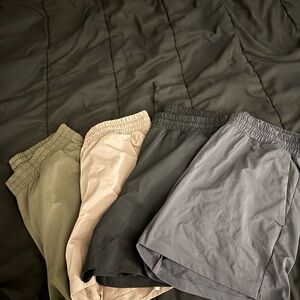 Uniqlo Dry Ex gym shorts 4 pack